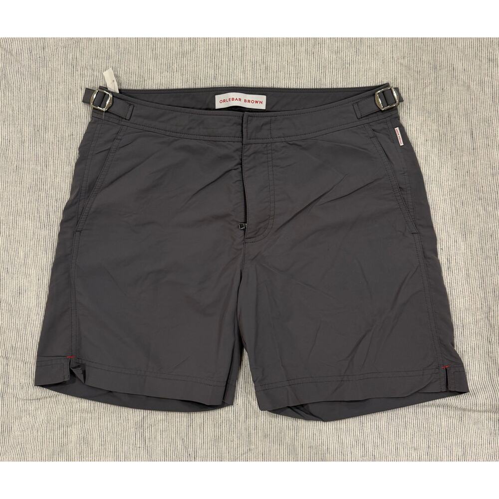 Orlebar Brown Swim Trunks Bulldog Classic Grey
